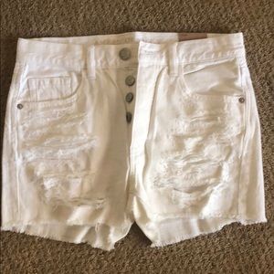 American Eagle Boyfriend Denim Cut Off Shorts